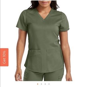 Med Couture Touch Scrub Set- Olive